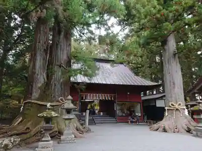 北口本宮冨士浅間神社の山門・神門