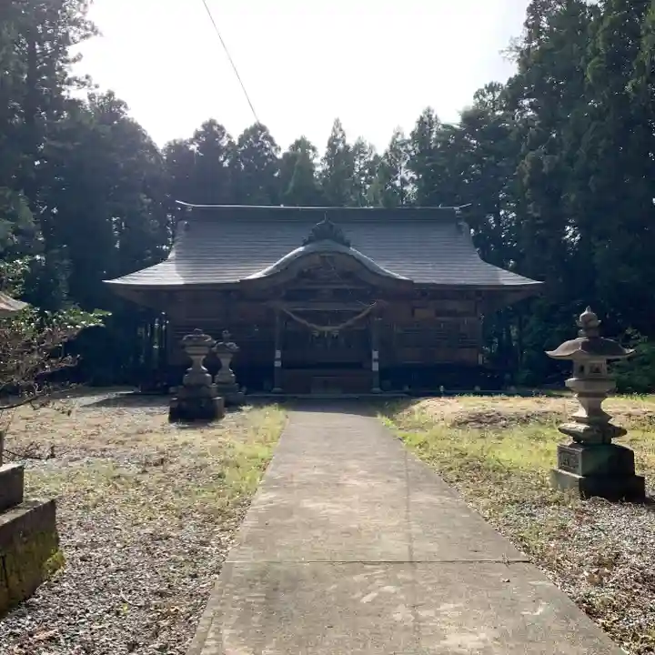 仁井田神社の本殿・本堂