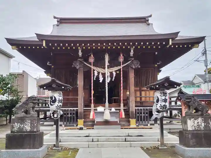 白山神社の本殿・本堂