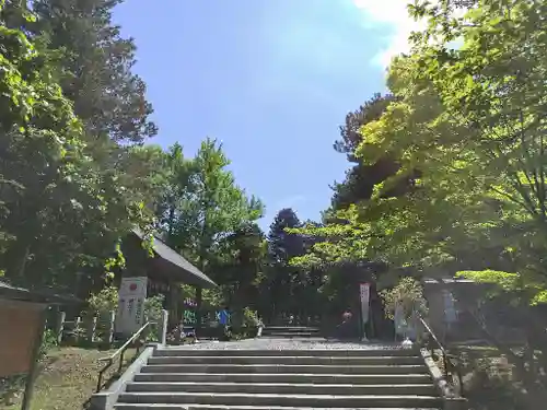 上川神社の景色