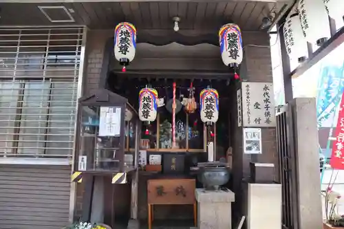 神光寺（あびこ行者堂）の地蔵
