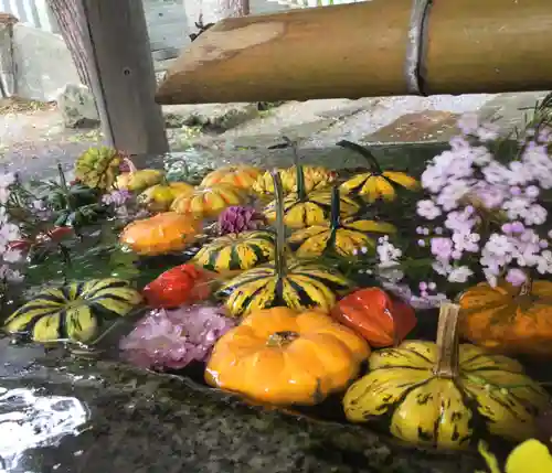 函館八幡宮の手水