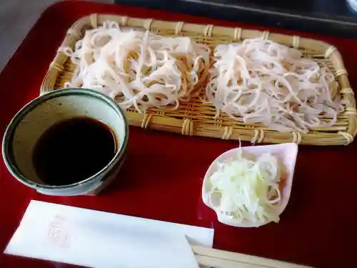 足利織姫神社の食事