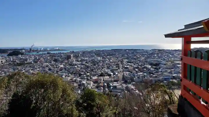 神倉神社(熊野速玉大社摂社)の景色