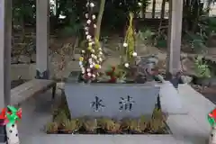 東海市熊野神社の手水