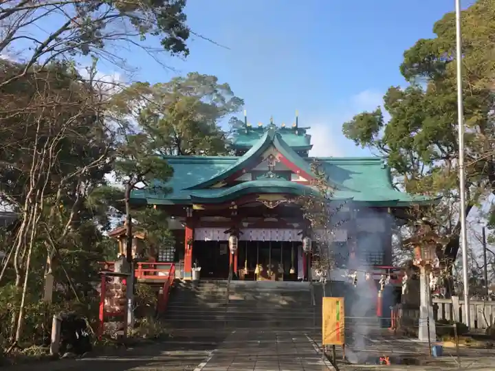 多摩川浅間神社の本殿・本堂
