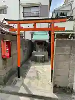 自由大明神/白武大明神の鳥居