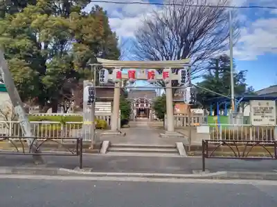 細田神社の鳥居