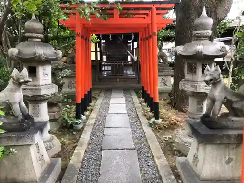 九所御霊天神社の鳥居