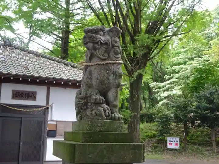 糀谷八幡宮の狛犬