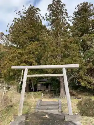 熊野神社の鳥居