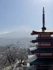 新倉富士浅間神社の景色