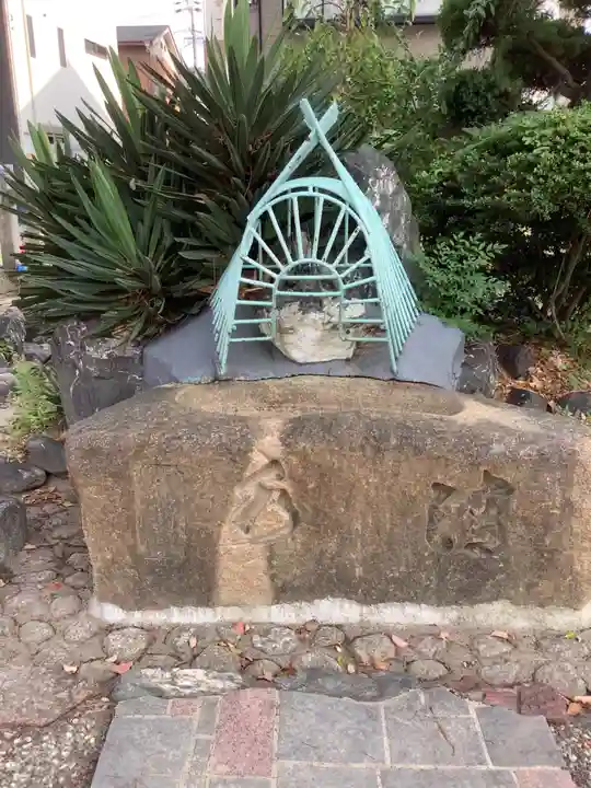 八幡社 春日社合殿の手水舎