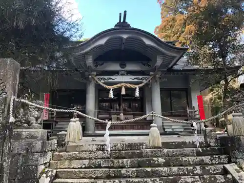 日咩坂鐘乳穴神社の本殿