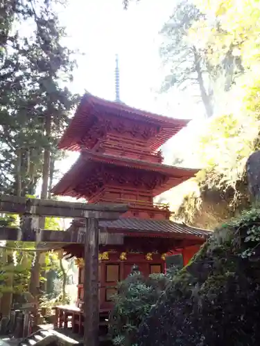 榛名神社の塔