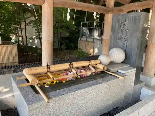 東郷神社の手水舎