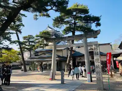 龍城神社の鳥居