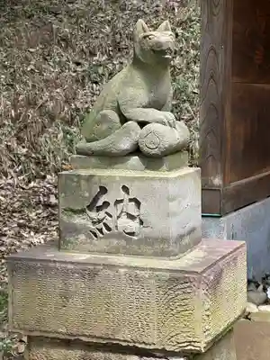 勧請稲荷神社の狛犬