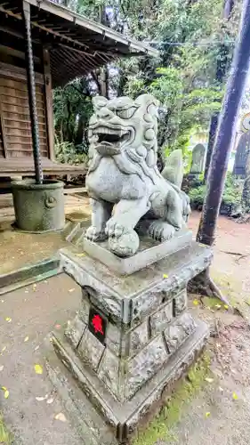 七百餘所神社 の狛犬