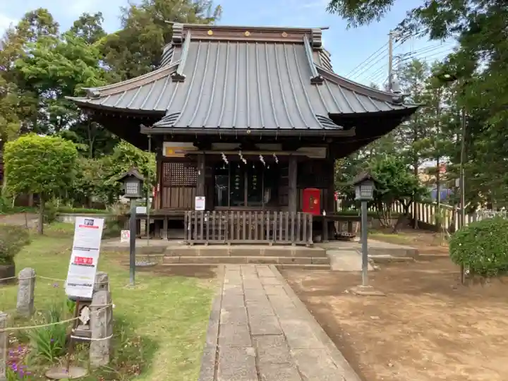 尉殿神社の本殿・本堂