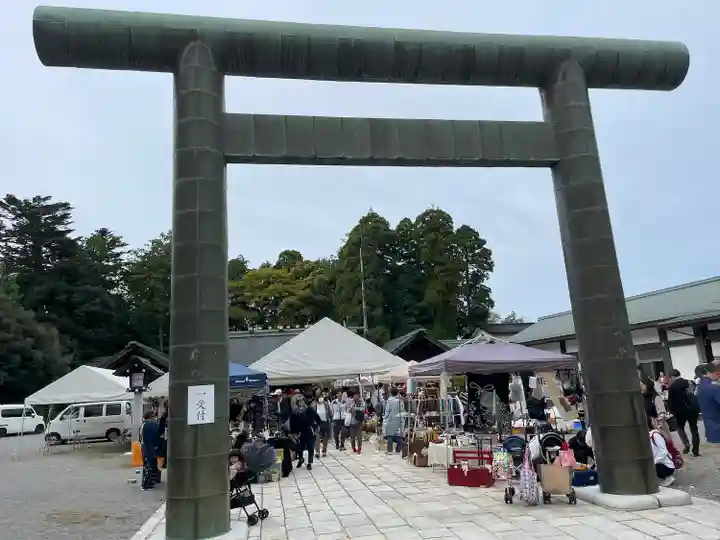 石川護國神社の鳥居