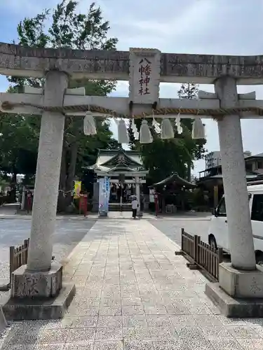 川越八幡宮の鳥居