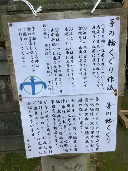 白山神社(二子町)の歴史