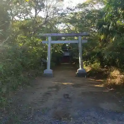 降之神社の鳥居