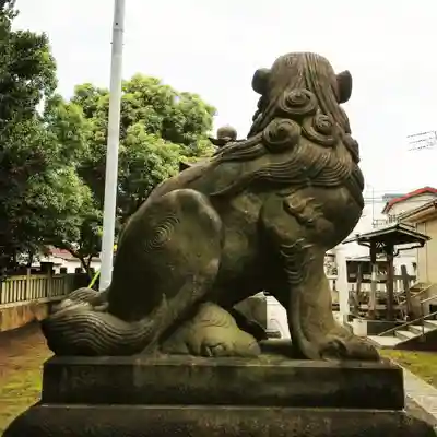 白髭神社の狛犬