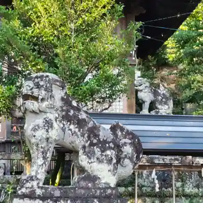 五の宮神社の狛犬