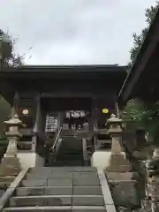 野白神社の山門