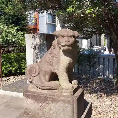池袋氷川神社の狛犬