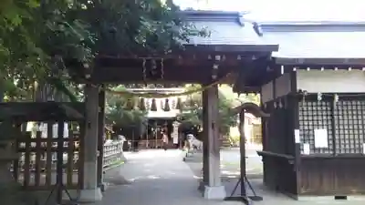 日高神社の山門・神門