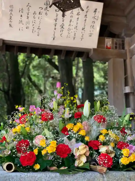 富知六所浅間神社の手水舎
