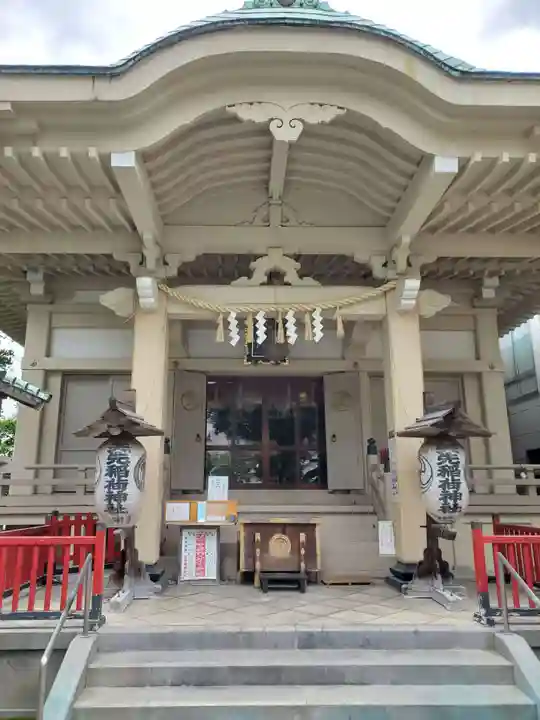 矢先稲荷神社の本殿・本堂