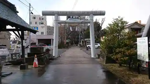 阿邪訶根神社の鳥居