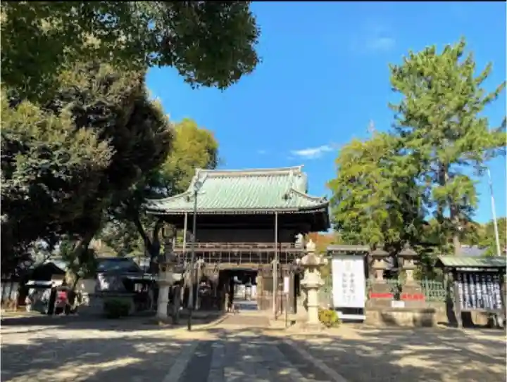 妙法寺の山門・神門