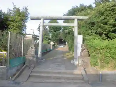 白山神社の鳥居