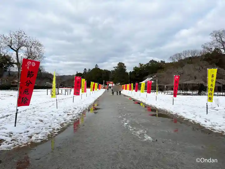 賀茂別雷神社(上賀茂神社)の景色