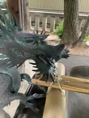 小垣江神明神社の手水舎