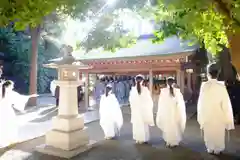 國學院大學神殿のお祭り