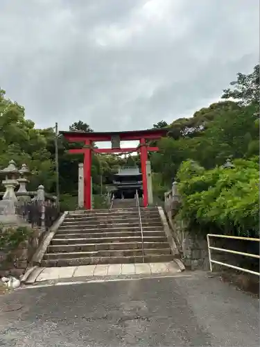 嘉川八幡宮の鳥居
