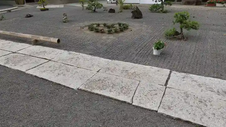 常陸第三宮 吉田神社の庭園