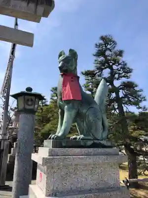 豊川閣　妙厳寺の狛犬
