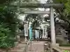 上高田氷川神社の鳥居