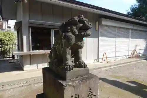 白山神社の狛犬