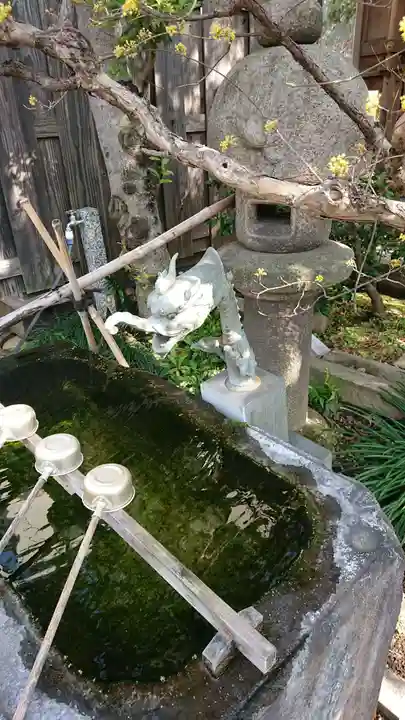清林寺の手水舎