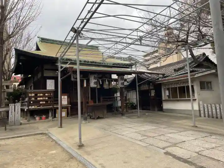 河堀稲生神社の本殿・本堂