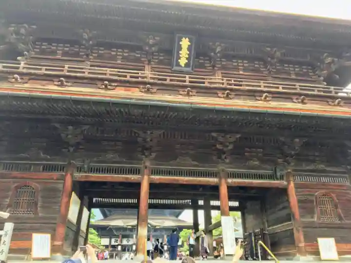 善光寺の山門・神門