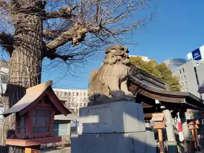 前橋八幡宮の狛犬